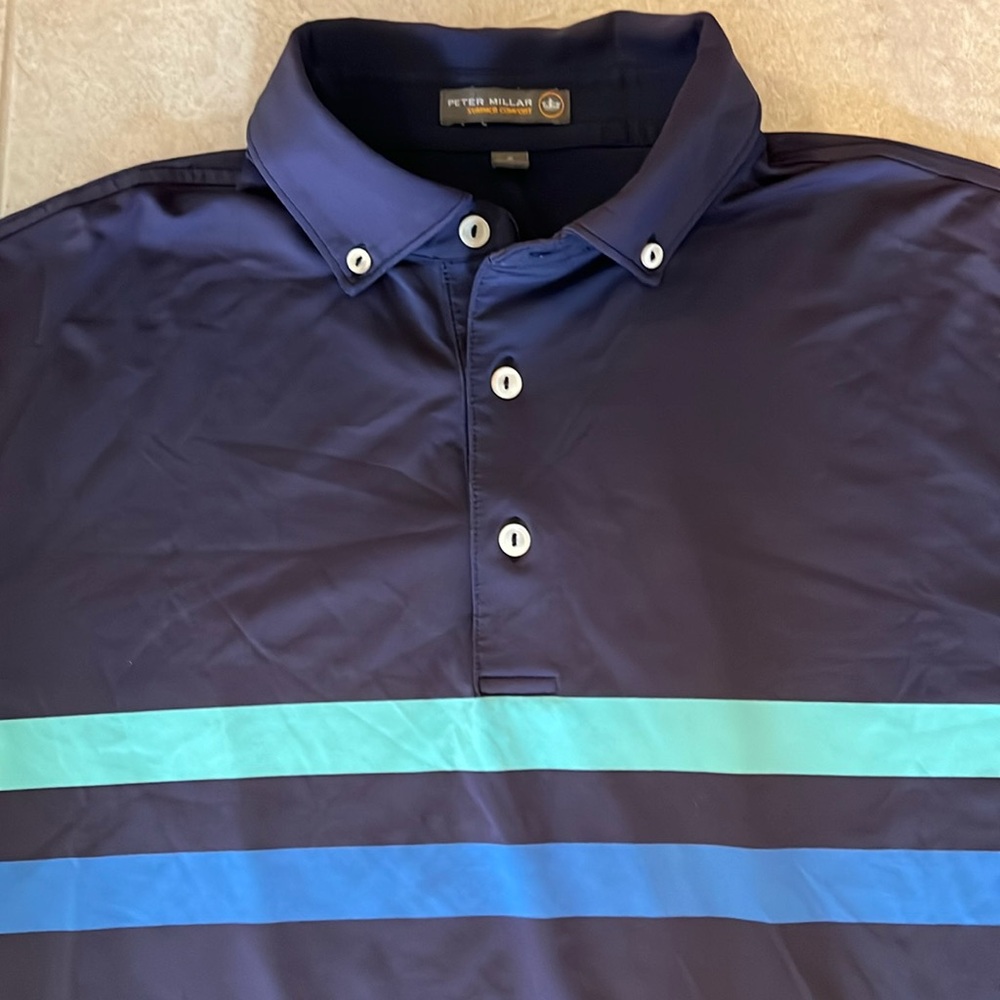 Peter Millar Men's Small Golf Polo